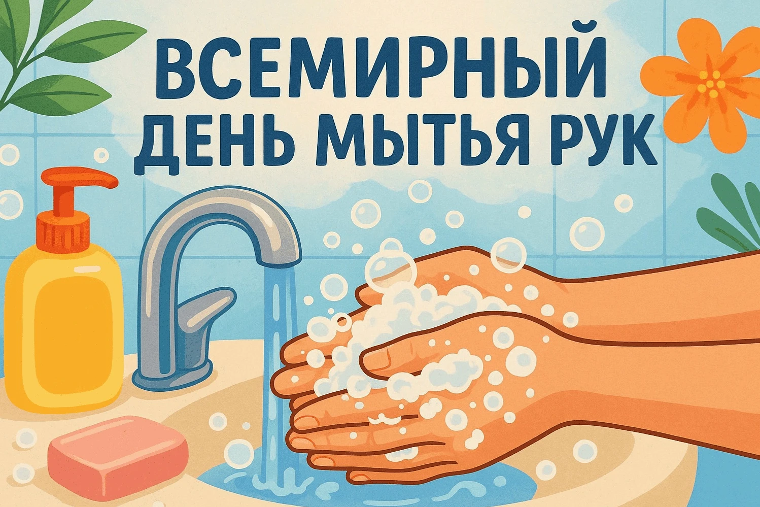 Всемирный день мытья рук — 15 октября