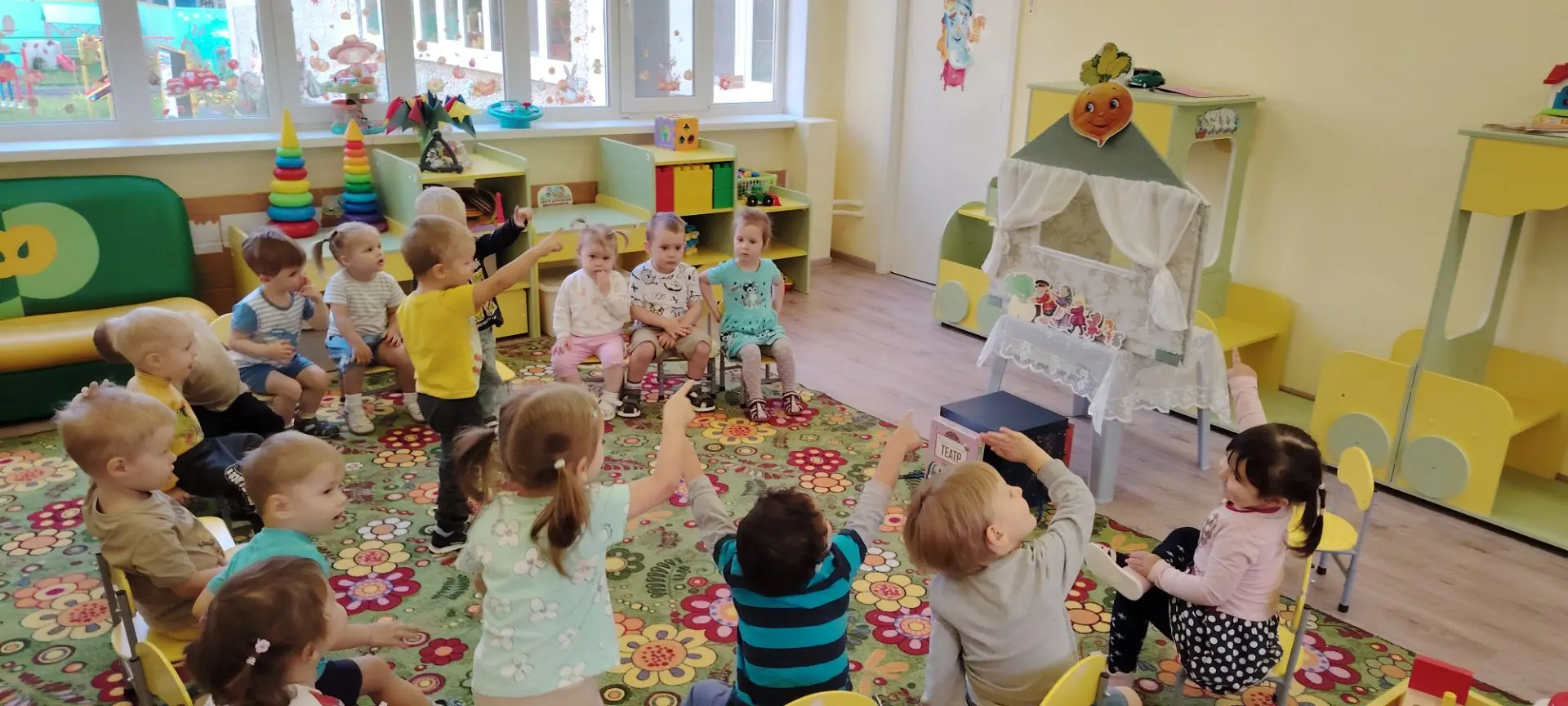 Первые шаги на сцене. 🎭