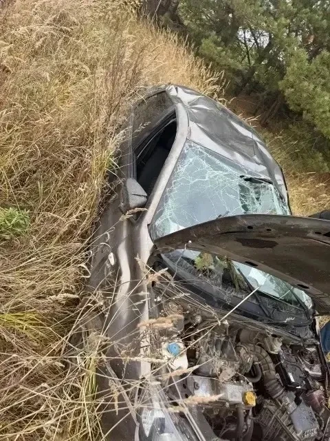 Съезд в кювет в Можгинском районе: двое пострадавших