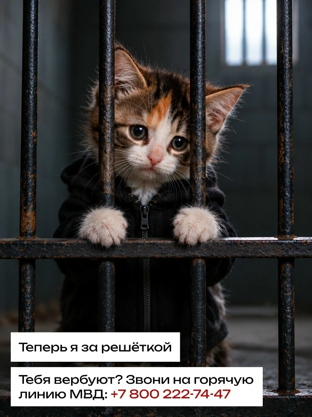 Выполнение заданий вербовщика приведёт тебя в тюрьму ⛓