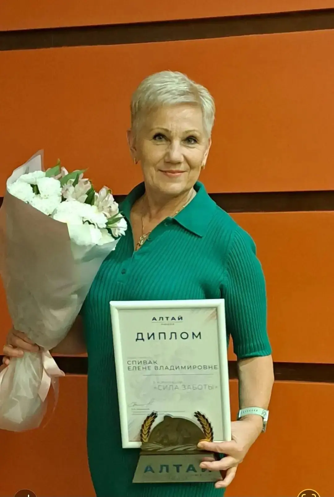 🏆Медицинская сестра процедурной Городской поликлиники № 9 Елена Спивак заняла почетное...
