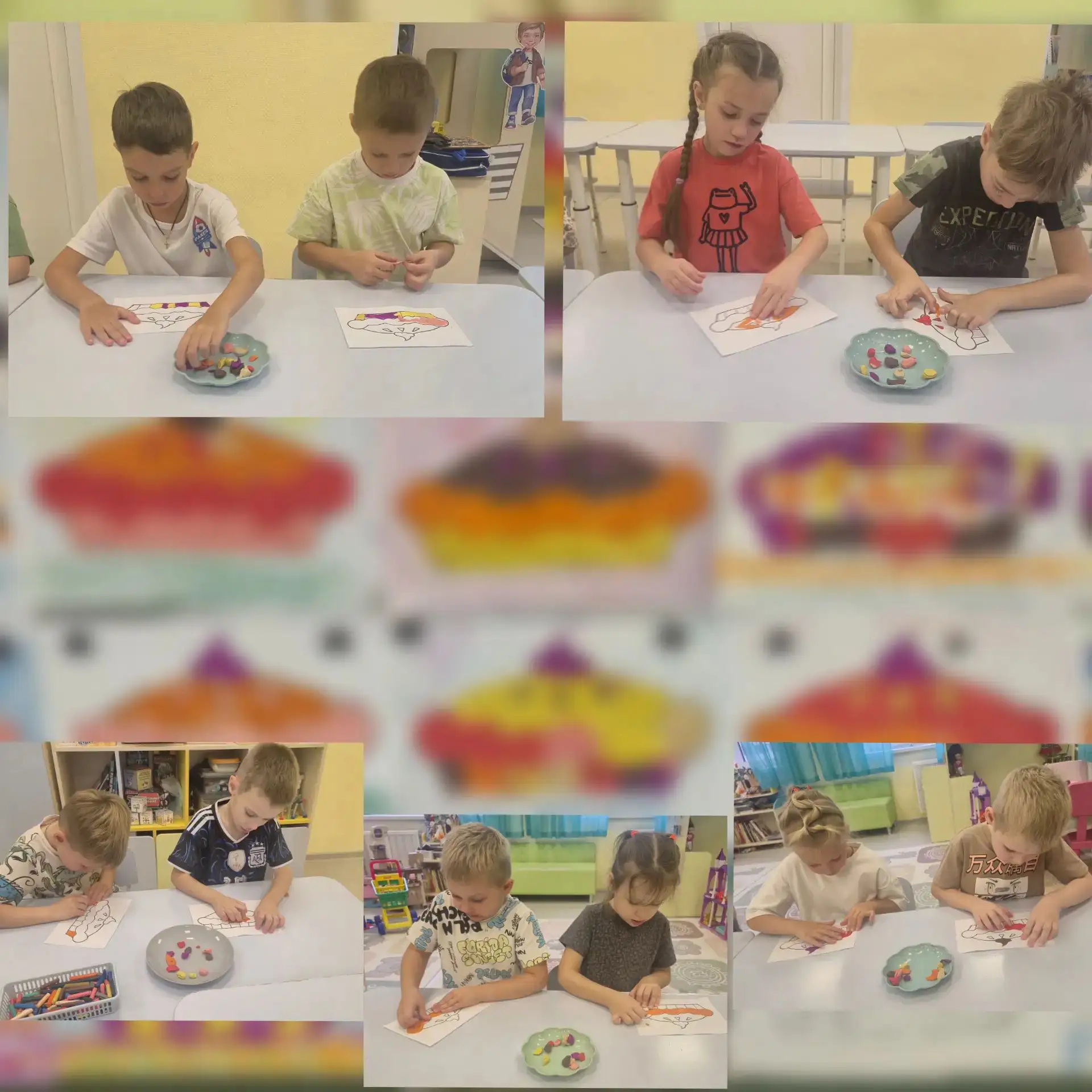 День папы уже близко! 👨‍👧‍👦 Сегодня наши «Изобретатели» вовсю трудились на пластилин...