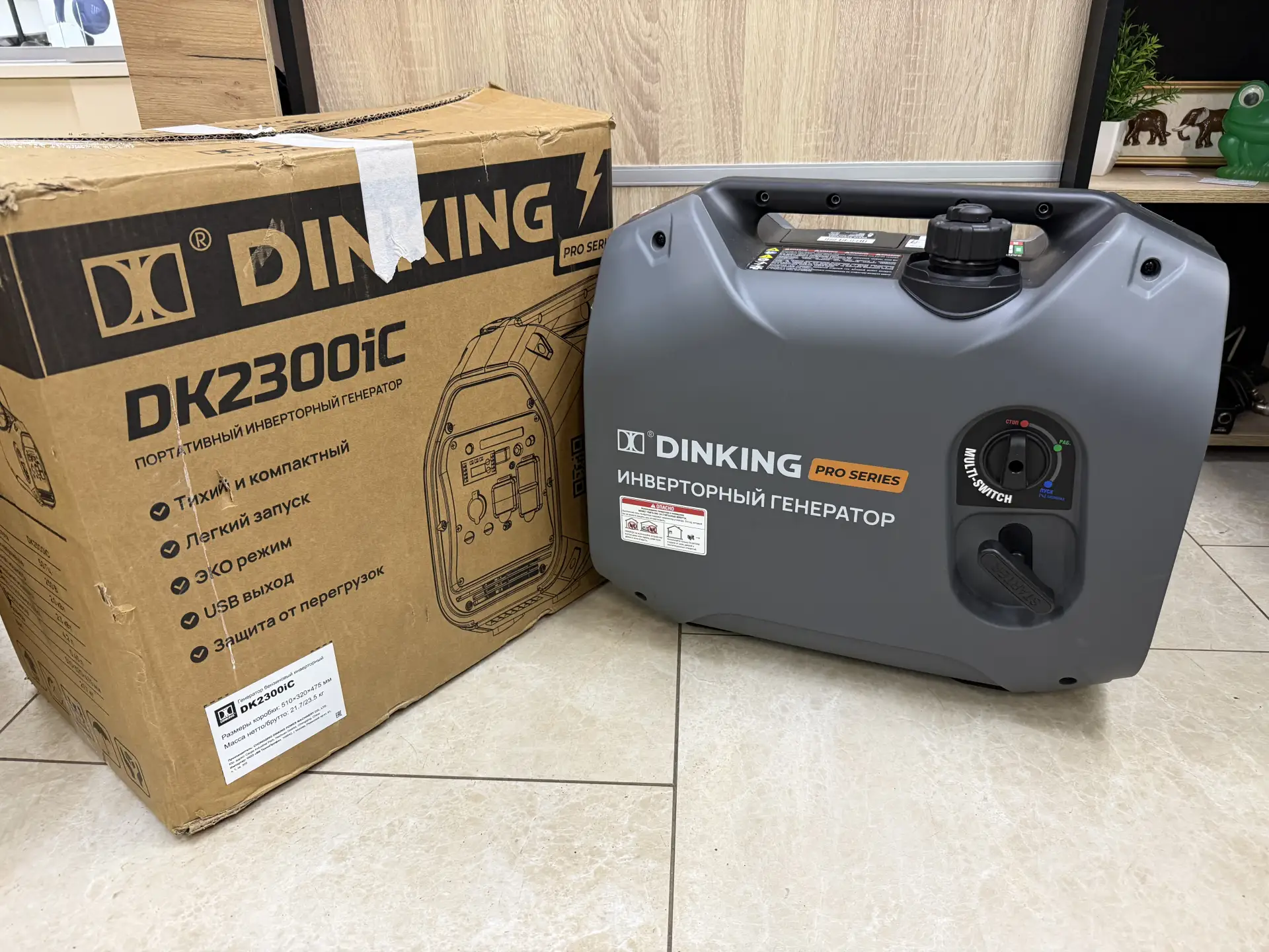 Инвенторный генератор Dinking DK2300ic