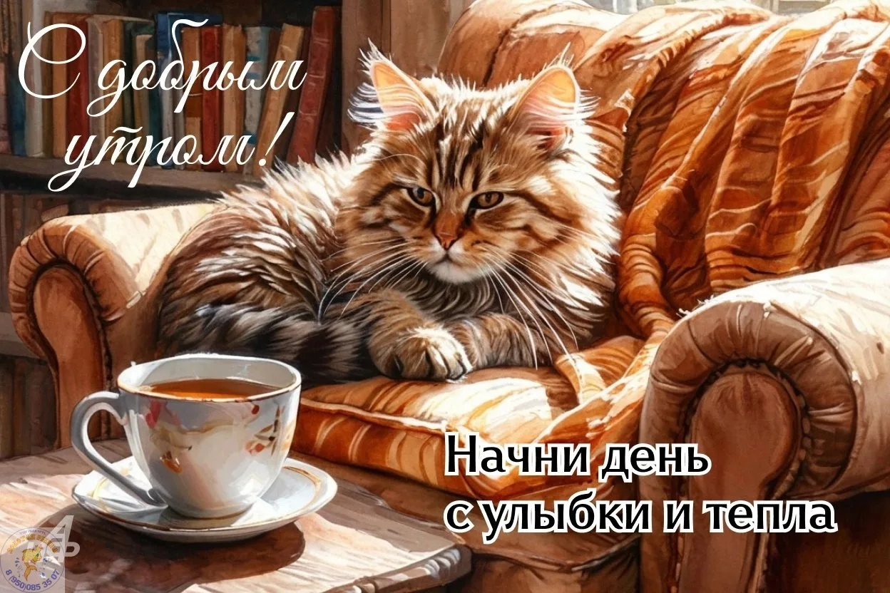Доброе утро!  Сегодня отличный день, чтобы сделать шаг к цели.