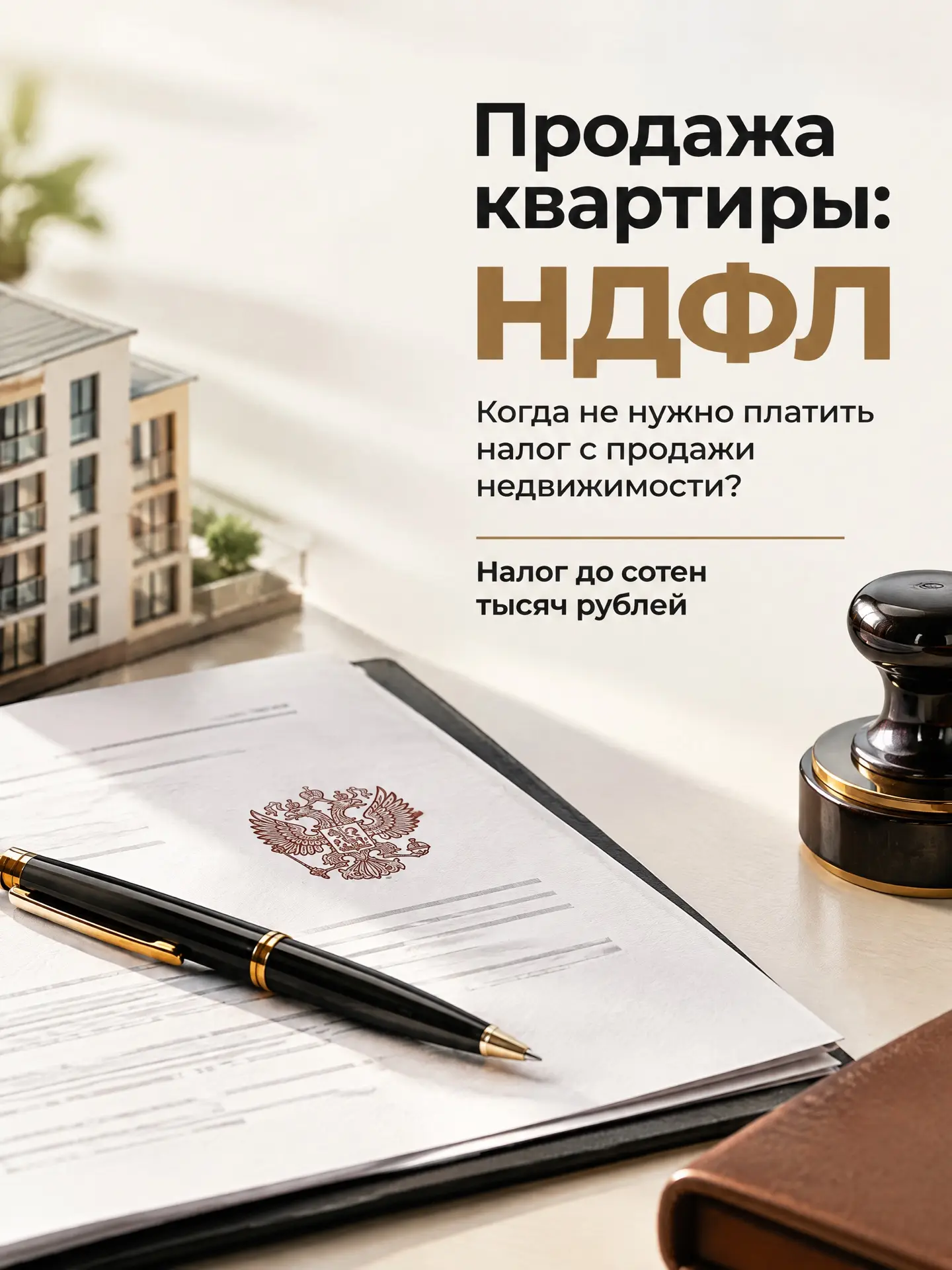 Продаёте квартиру и переживаете из-за налога?