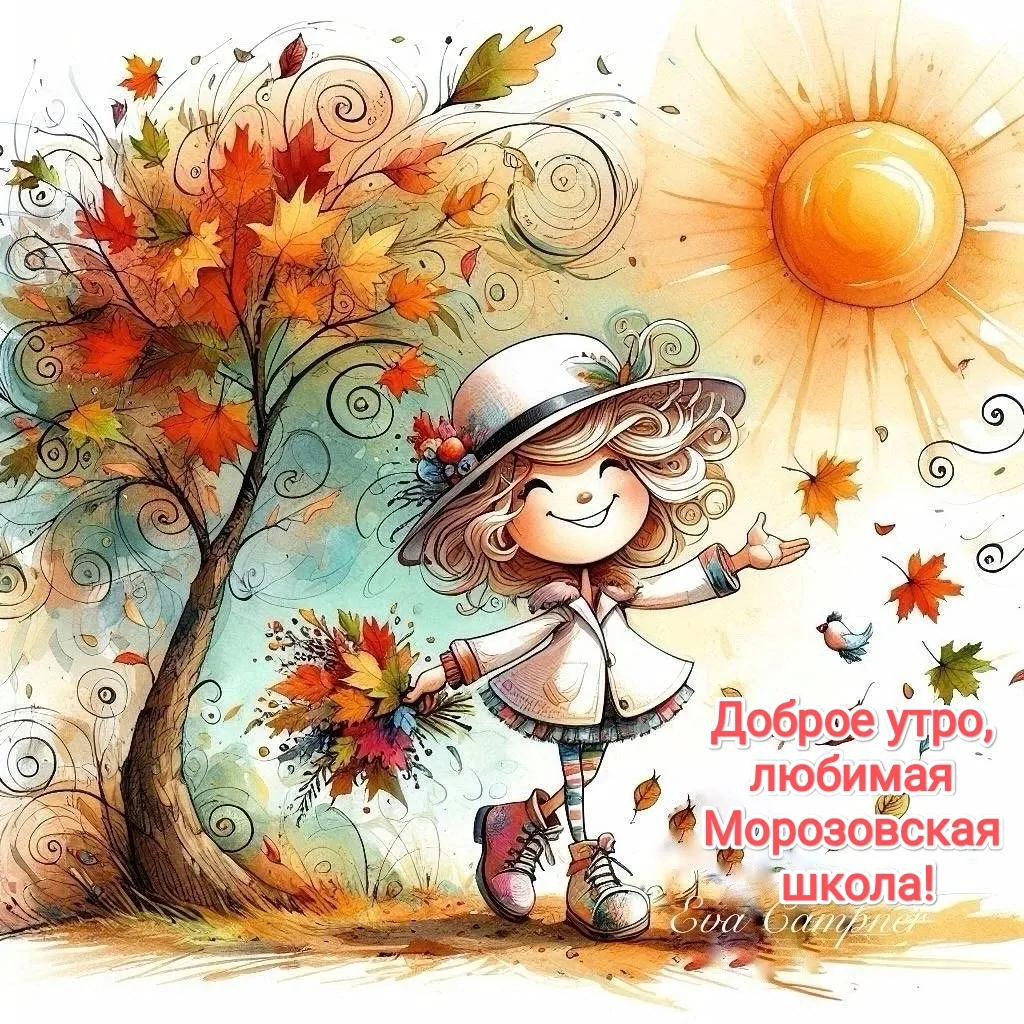 🔆 С добрым утром, уважаемые подписчики и гости канала МБОУ МОРОЗОВСКАЯ ООШ!