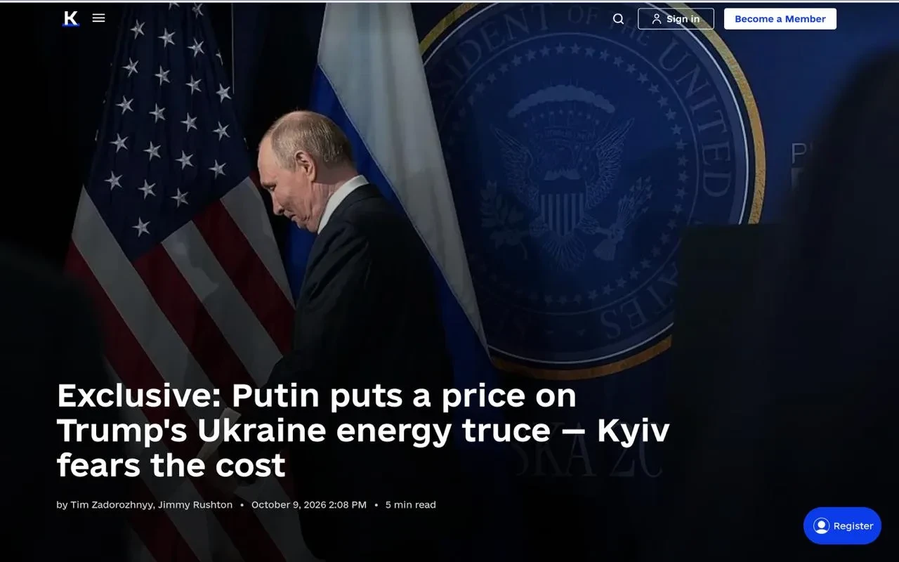 ❗️Россия потребовала от США отмены санкций в обмен на энергетическое перемирие с Украин...