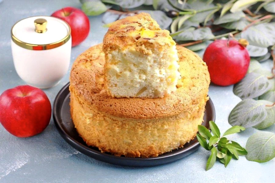 ПИРОГ с ЯБЛОКАМИ и БАНАНАМИ 🍎 🍌