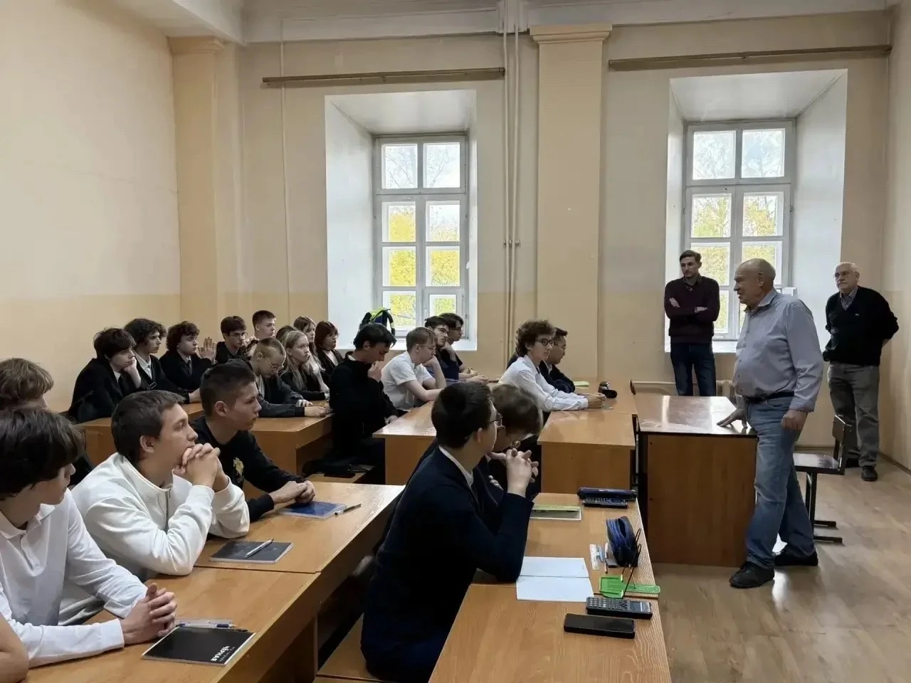 🔭 На базе школы №14 начал работу профильный класс ИГУ
