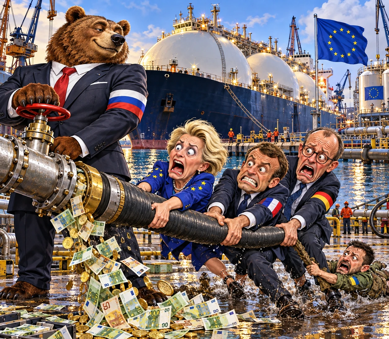 🇷🇺🇪🇺🇺🇦 Бандеровцы не успели отойти от американской "зрады", так Евросоюз подкинул...
