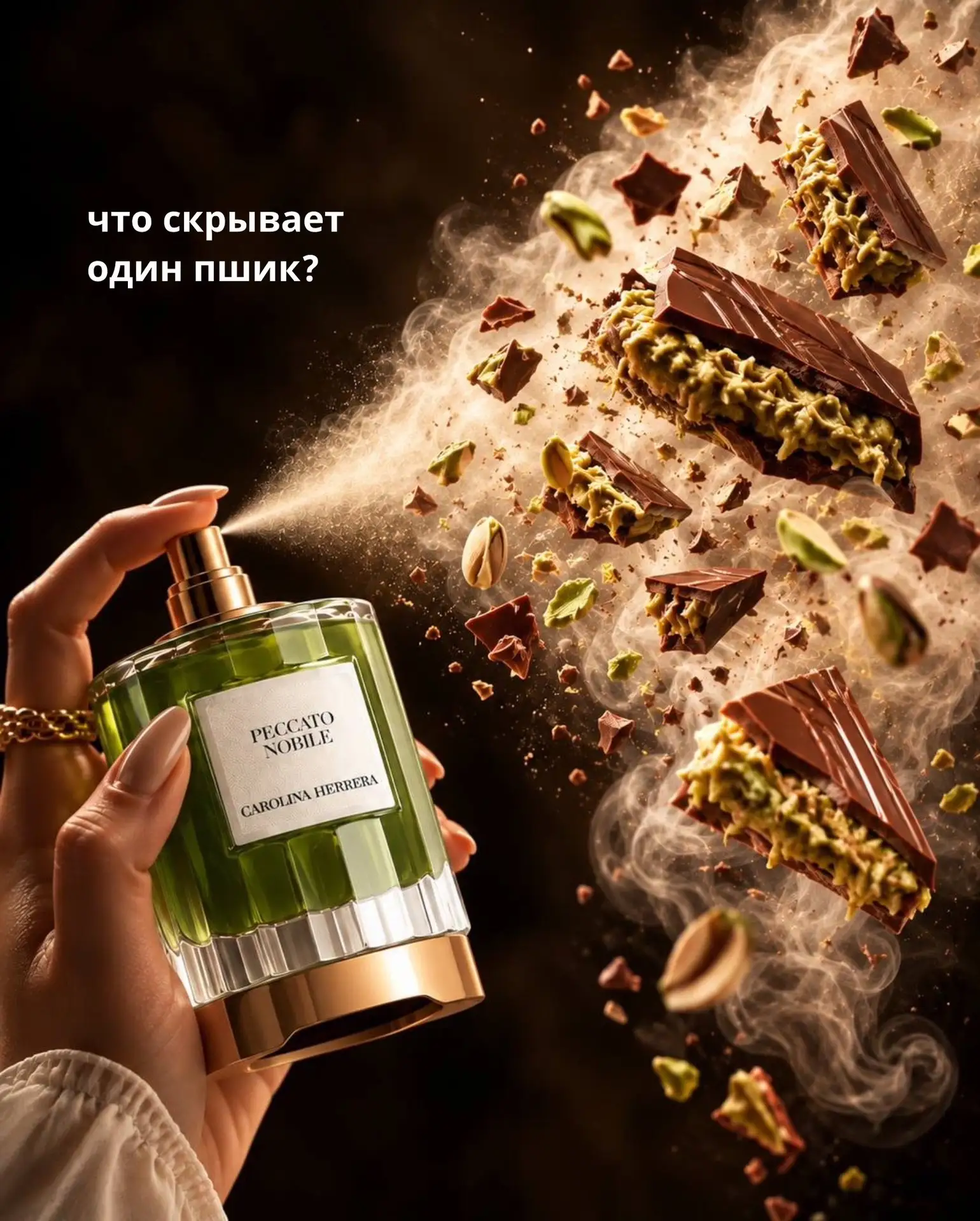 А что, если бы мы могли видеть наши ароматы?