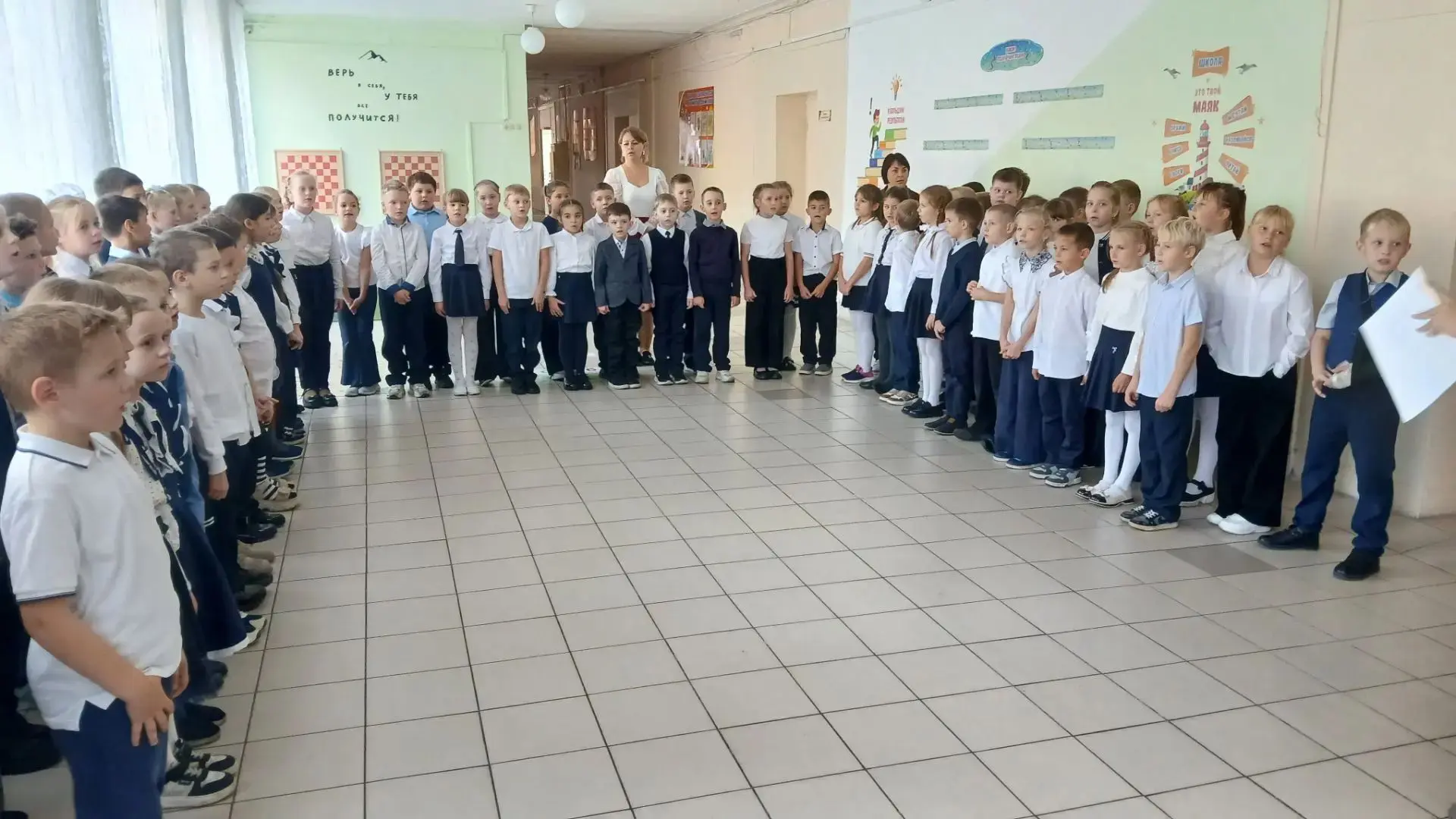 🦅 Сегодня в МБОУ СОШ № 15 случилось по-настоящему трогательное и важное событие — школ...