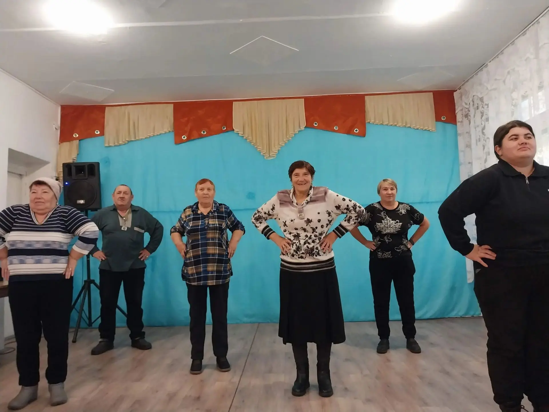 🎿 В рамках программы «Активное долголетие» в с. Сажино 15 октября прошло выездное меро...