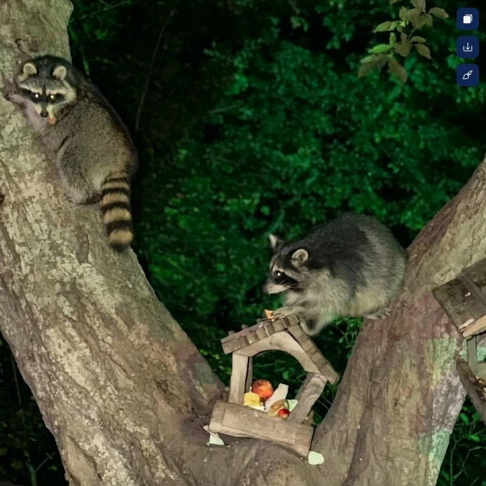 🦝 Еноты всё чаще выходят к людям на Ставрополье — трогать и кормить полоскунов опасно