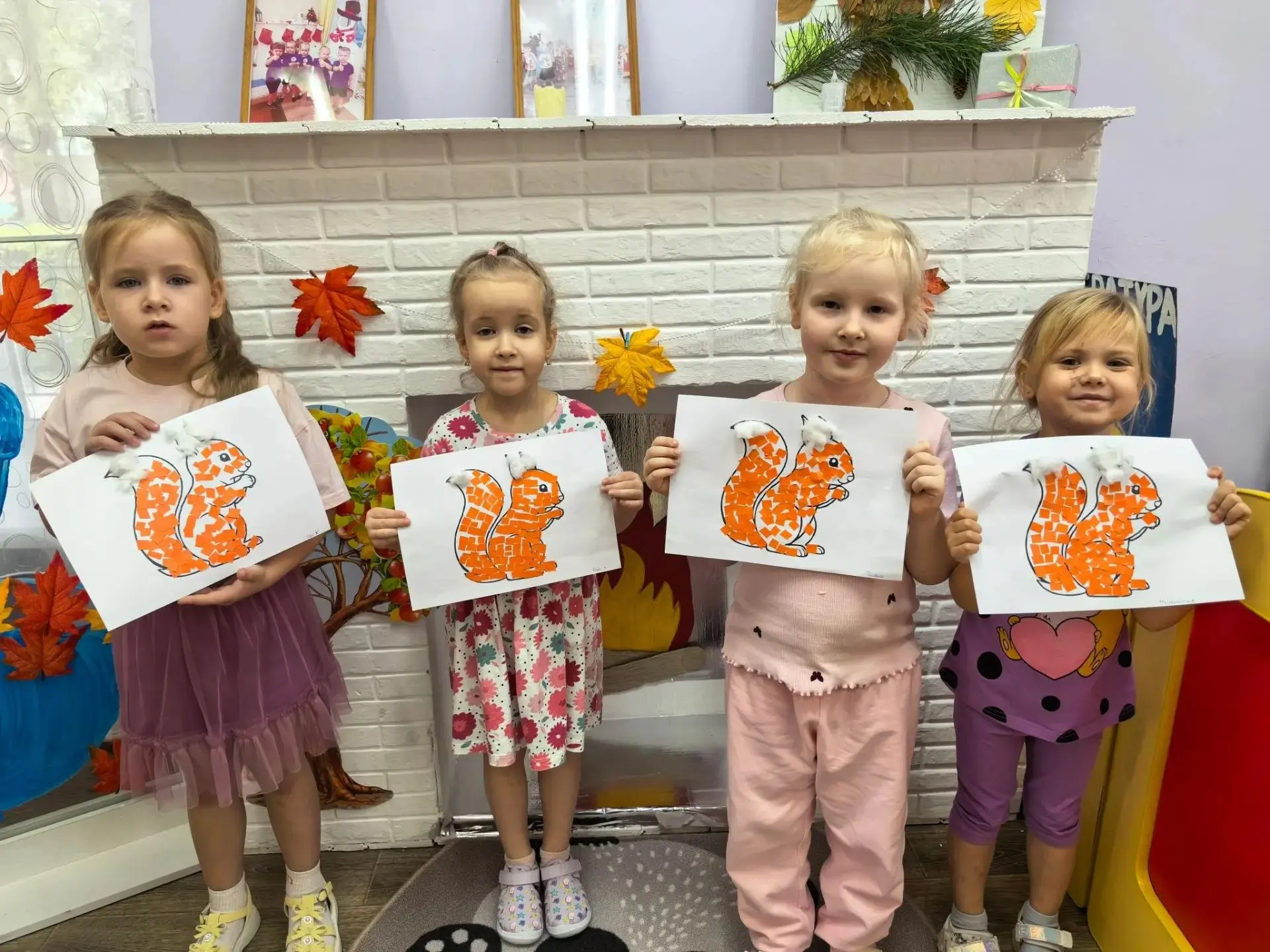 В группе «Дельфинчик» сегодня поселилась настоящая осень! 🍂 Мы решили не просто погово...
