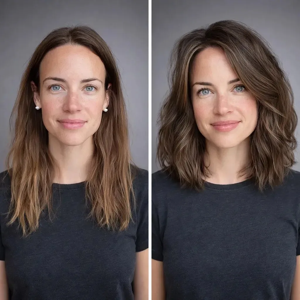 💇‍♀️Рубрика ДО/ПОСЛЕ голосуем девочки