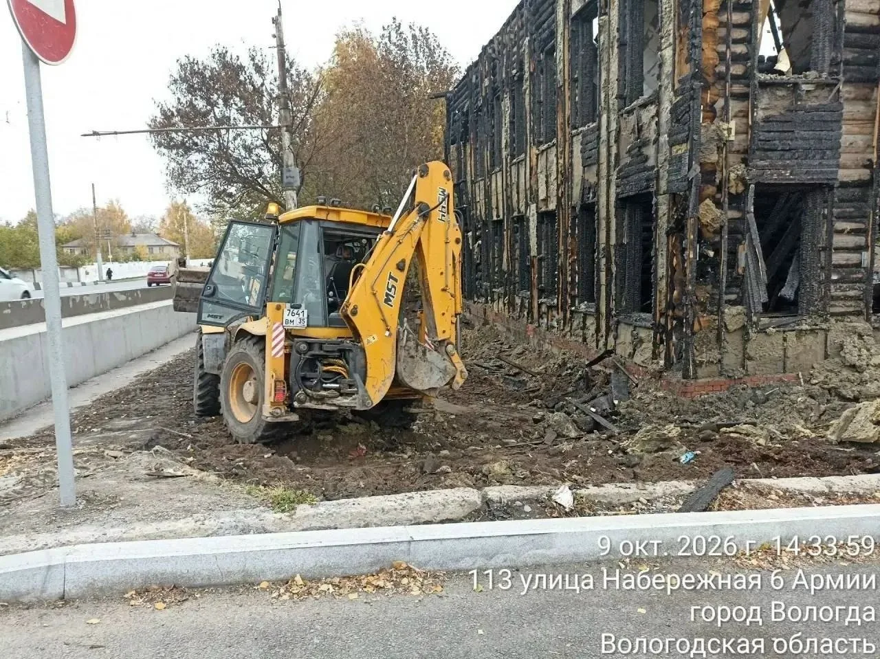 📎 Сгоревший в Вологде «дом со штурвалами» могут снести