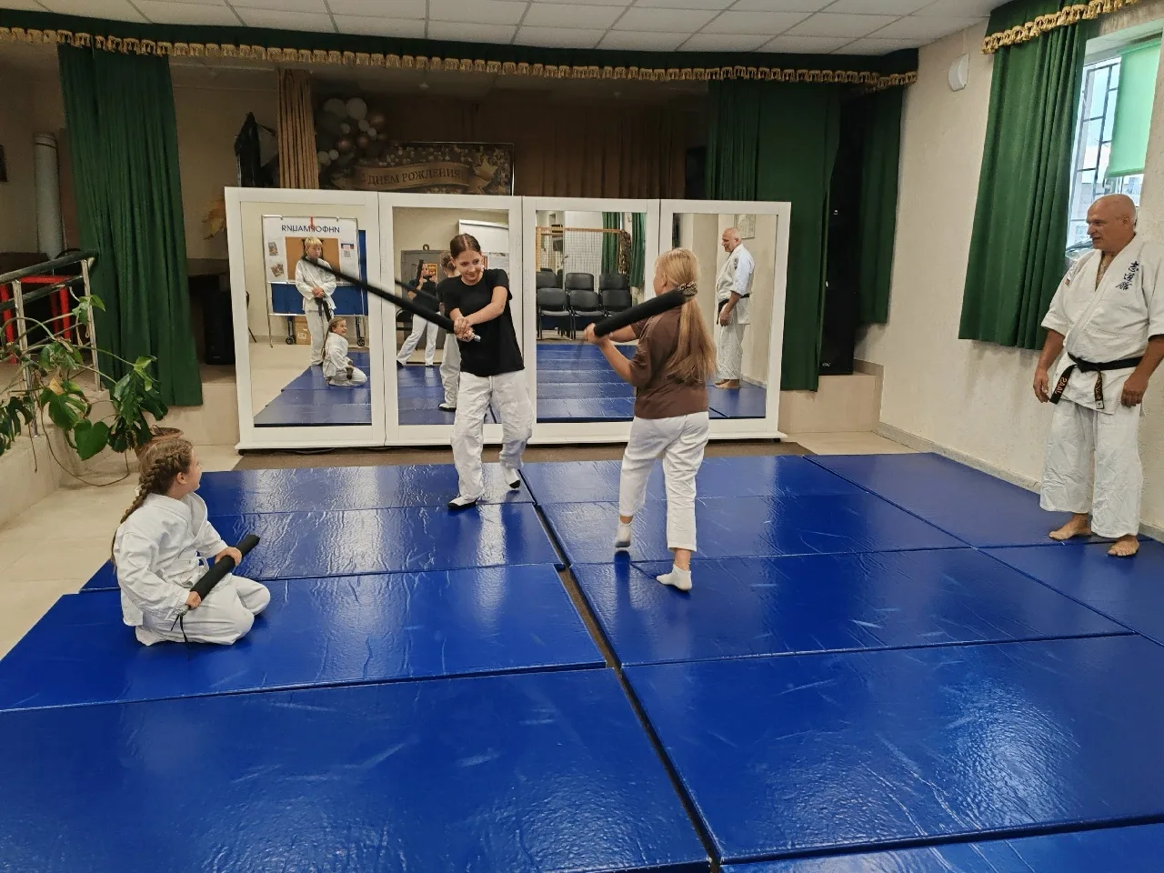 🥋 В Духовецком доме культуры прошло занятие по айкидо! Тренеры тепло встретили постоян...