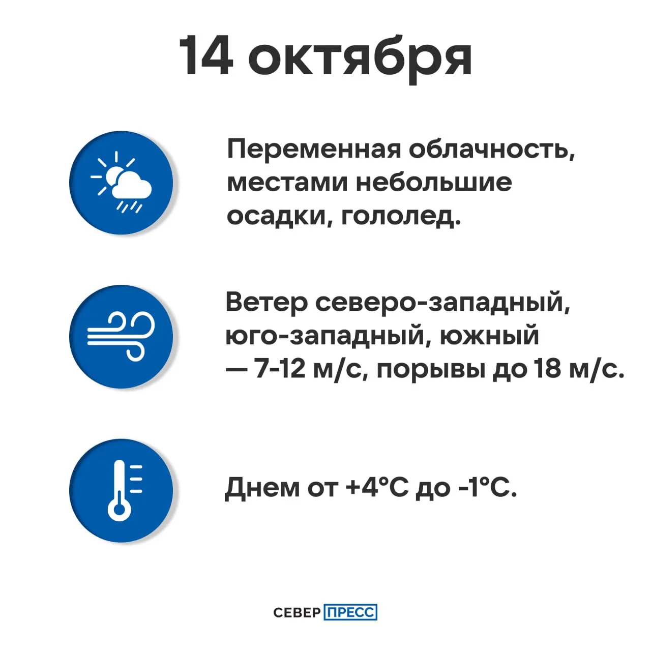 Погода на Ямале 14 октября ⬆