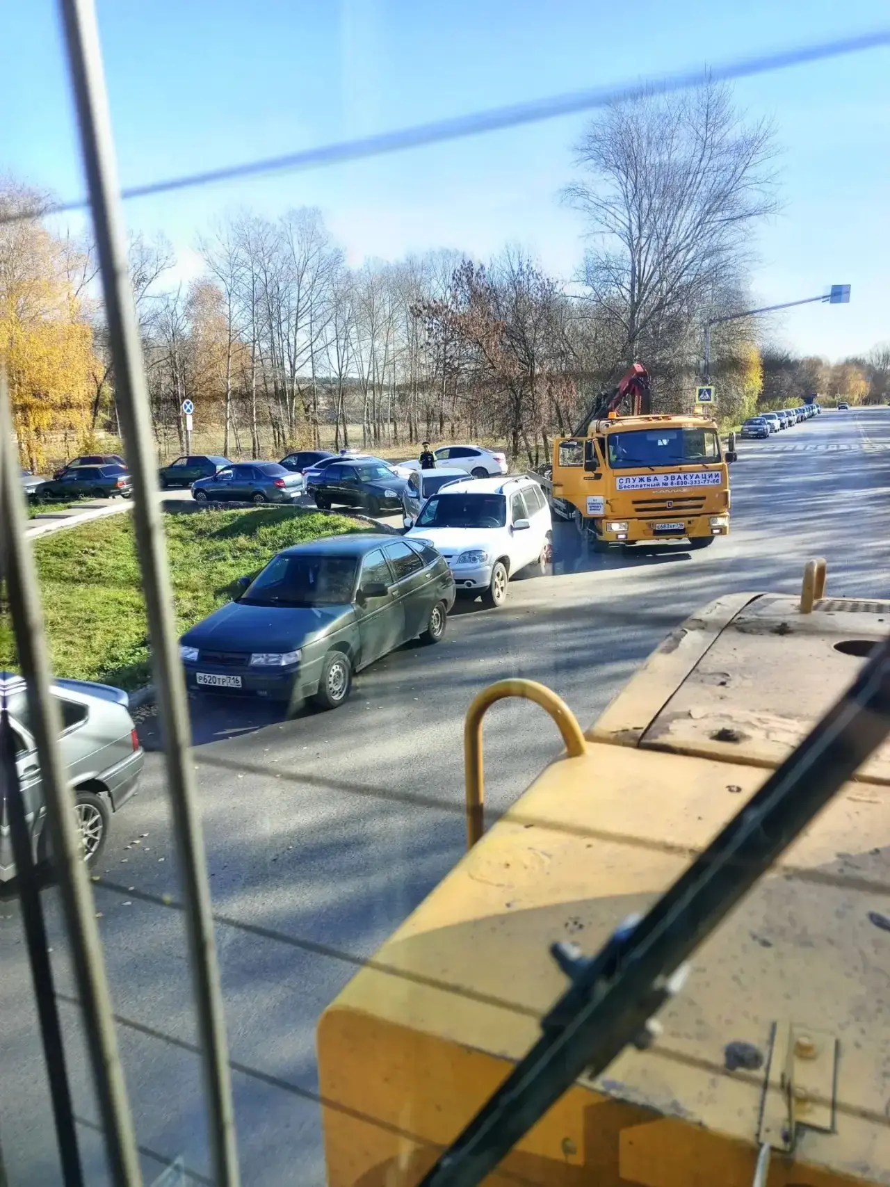 🚨🚔на против БИПТа эвакуируют КИА