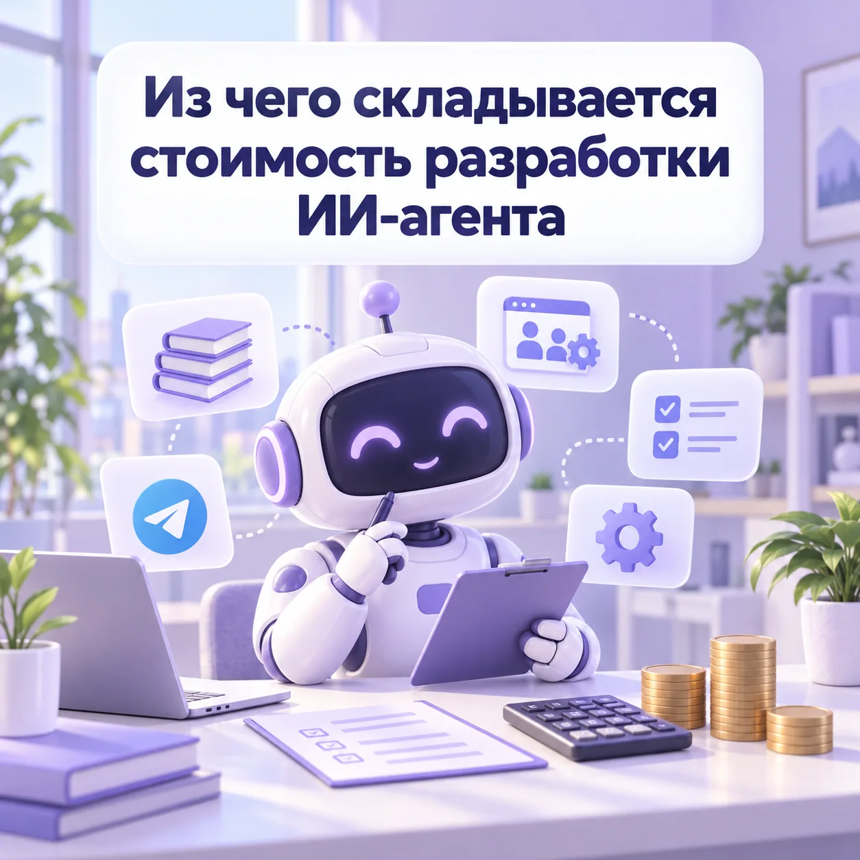 💰Из чего складывается стоимость разработки ИИ-агента