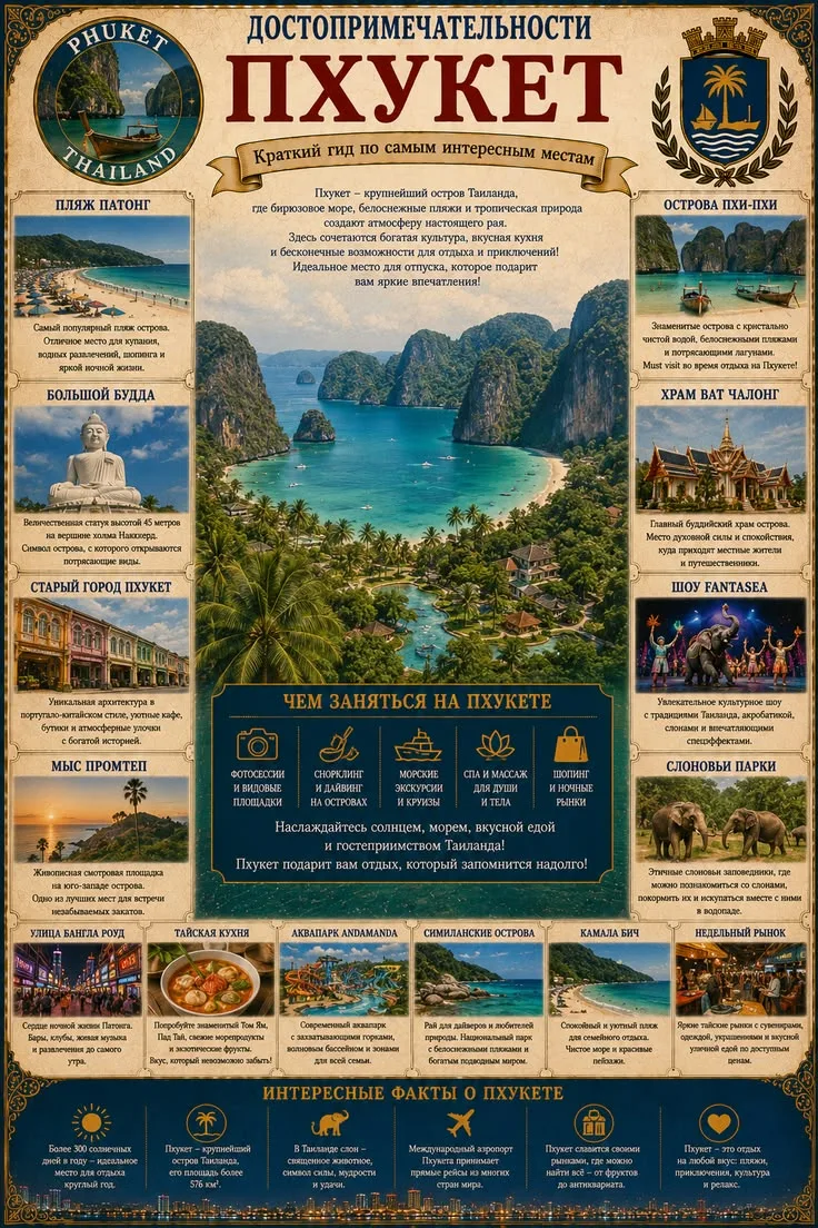 Планы на декабрь Пхукет🌴☀️ из Минеральных Вод ✈️ на 11 ночей на двоих🫂