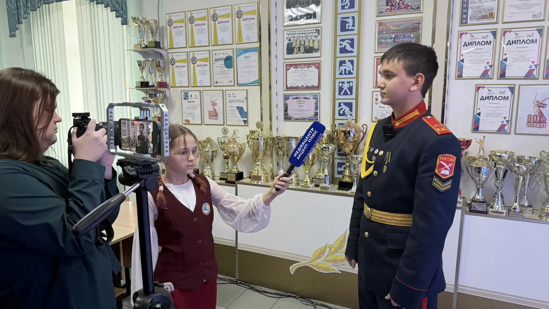 Сегодня, 15 октября, в стенах Губернаторской кадетской школы-интерната полиции состоялс...