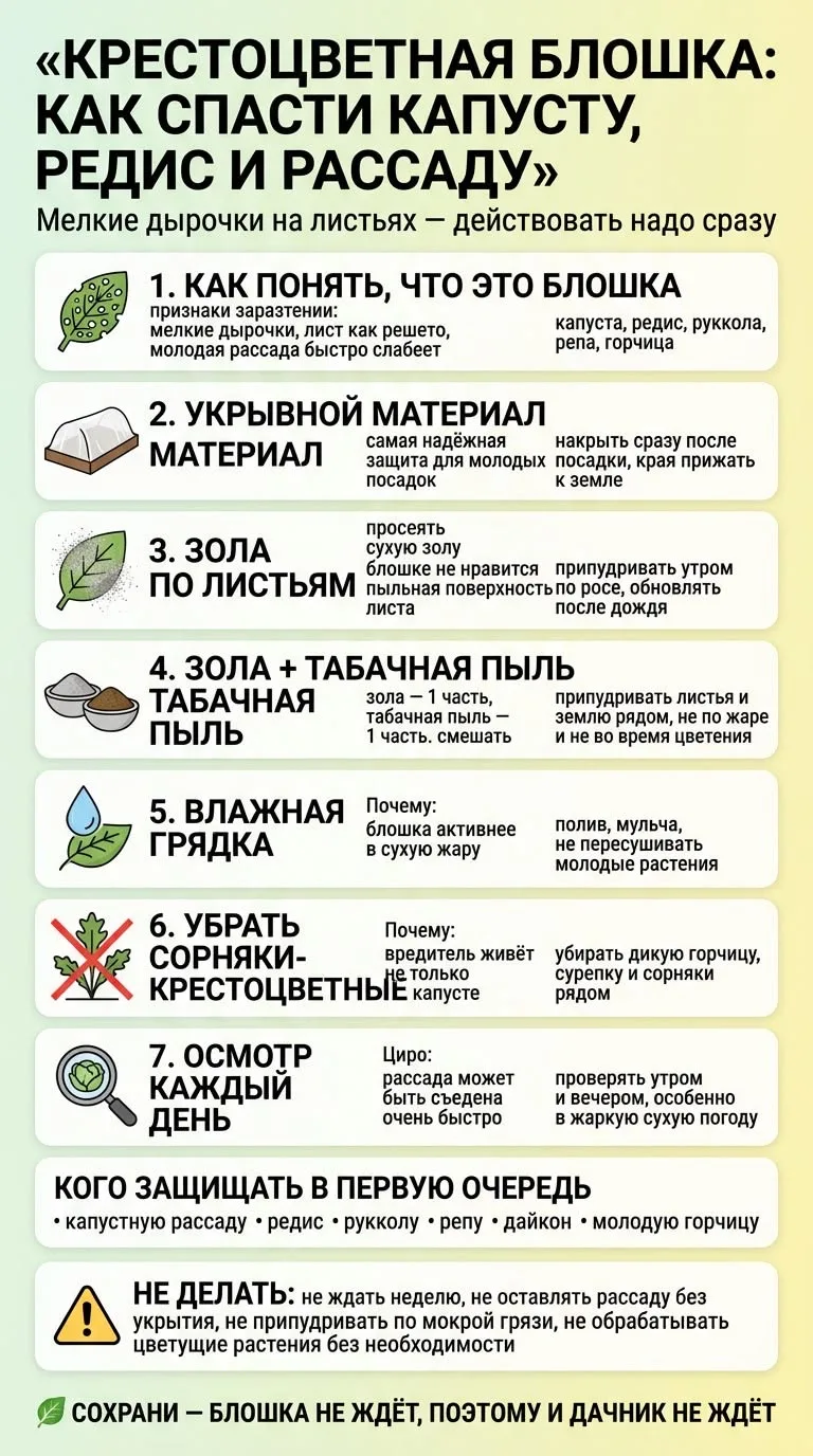 Крестоцветная блошка✅