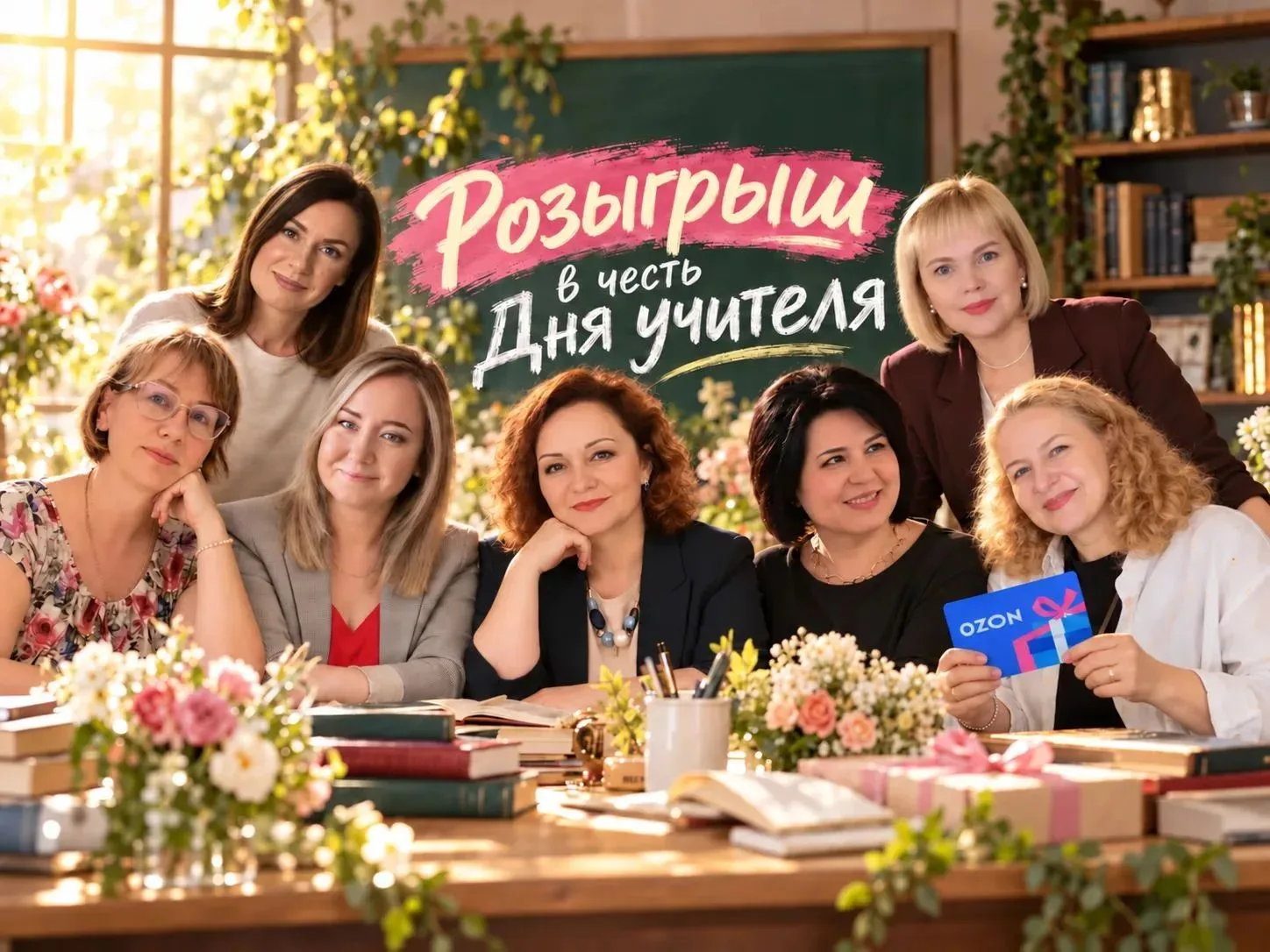 А вы ещё  не приняли участие в розыгрыше пяти сертификатов OZON😉?