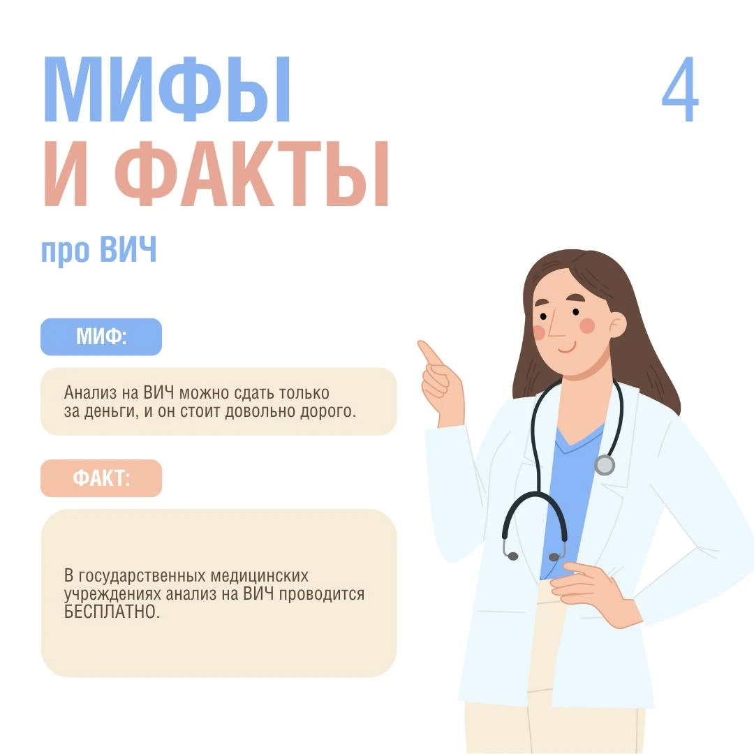 Мифы и факты о ВИЧ