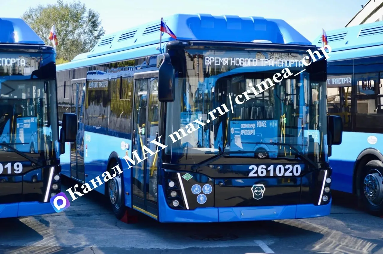 Севастополь получил 12 новых автобусов с начала года.