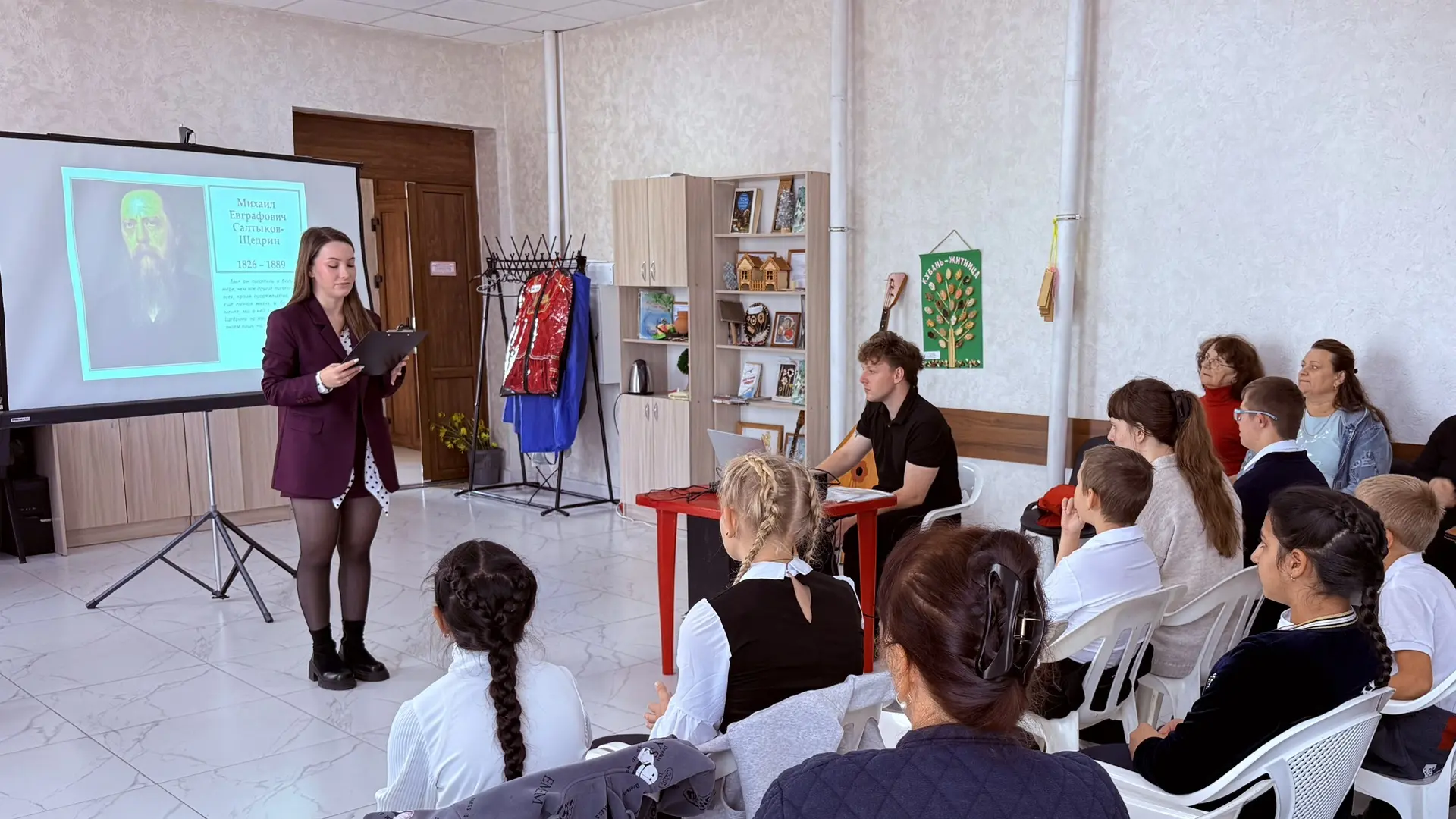 ✨В РДК прошло тематическое мероприятие,посвященное Михаилу Евграфовичу Салтыкову-Щедрин...