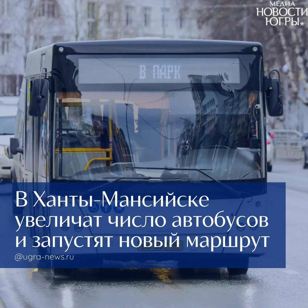 🚌 В Ханты-Мансийске с 20 октября к работе приступит новый перевозчик общественного тра...