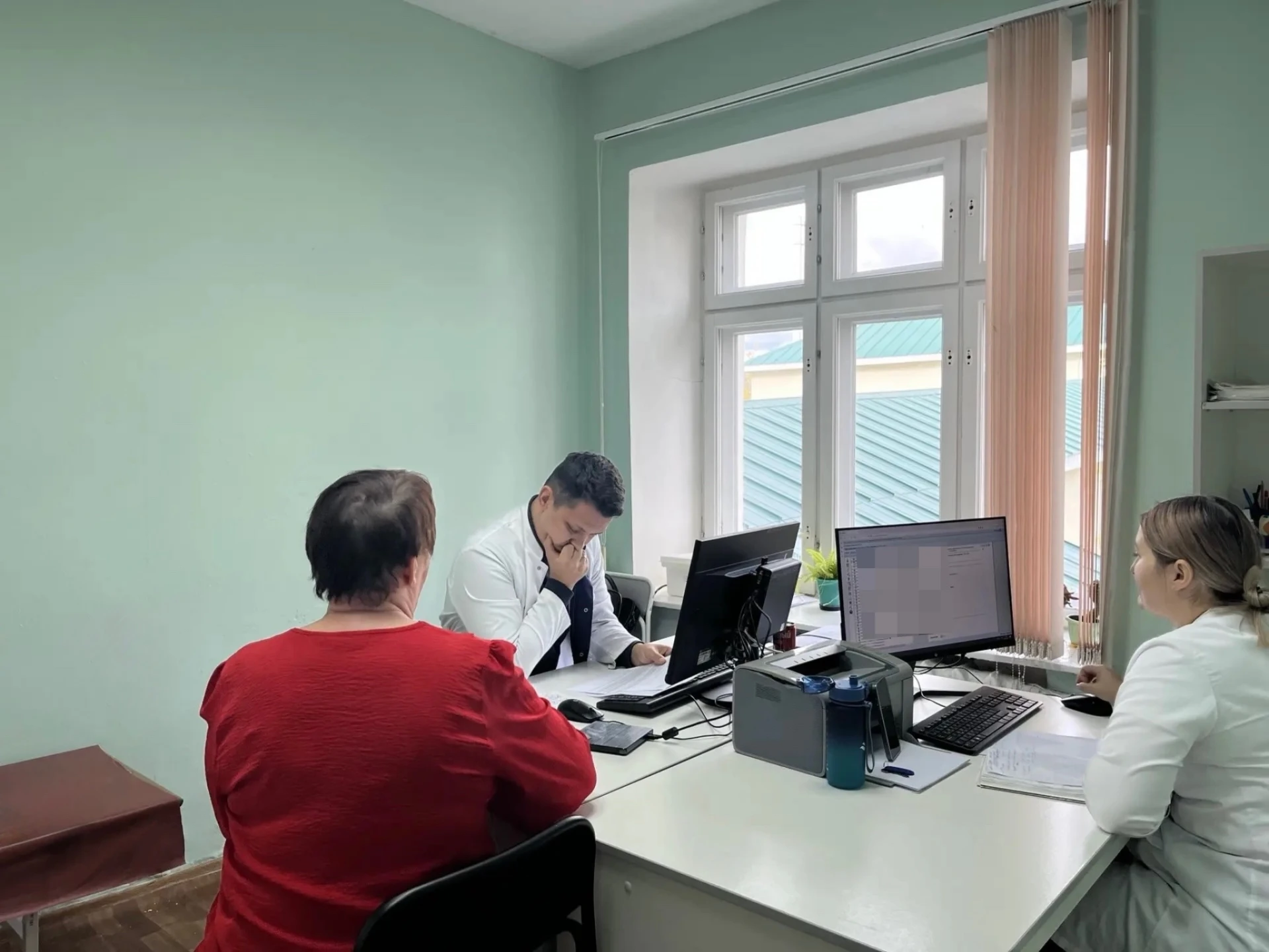 🏥Сегодня, 8 октября 2026 года, в Мраковской ЦРБ состоялся выездной прием врача-нейрохи...