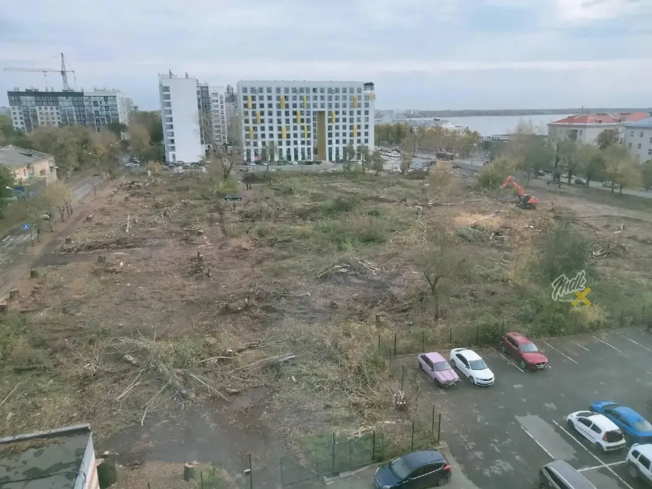 🌳 В Челябинске вырубили сквер, который жители растили больше полувека
