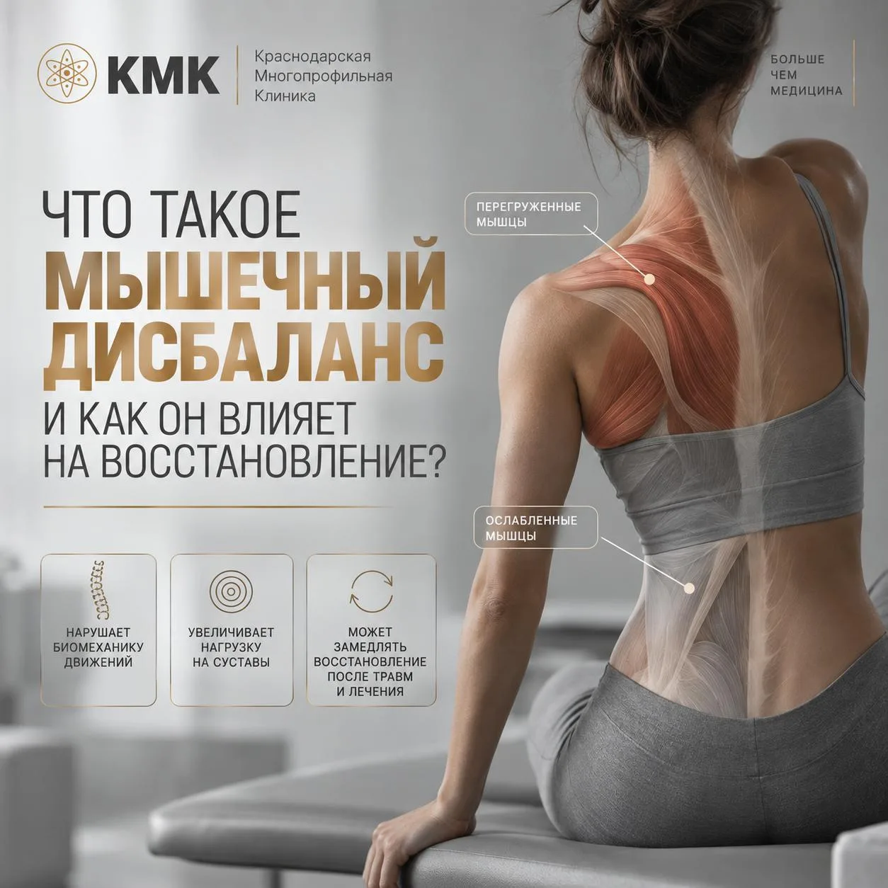Что такое мышечный дисбаланс и как он влияет на восстановление?