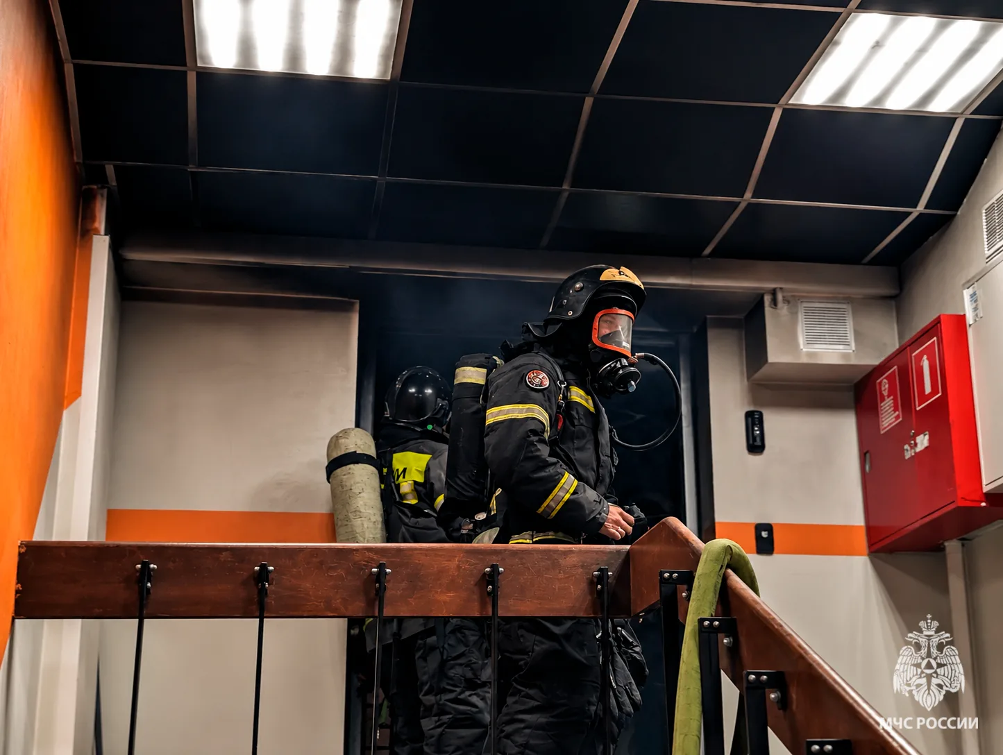 🚨В центре Тулы огнеборцы спасли 2 человек при пожаре