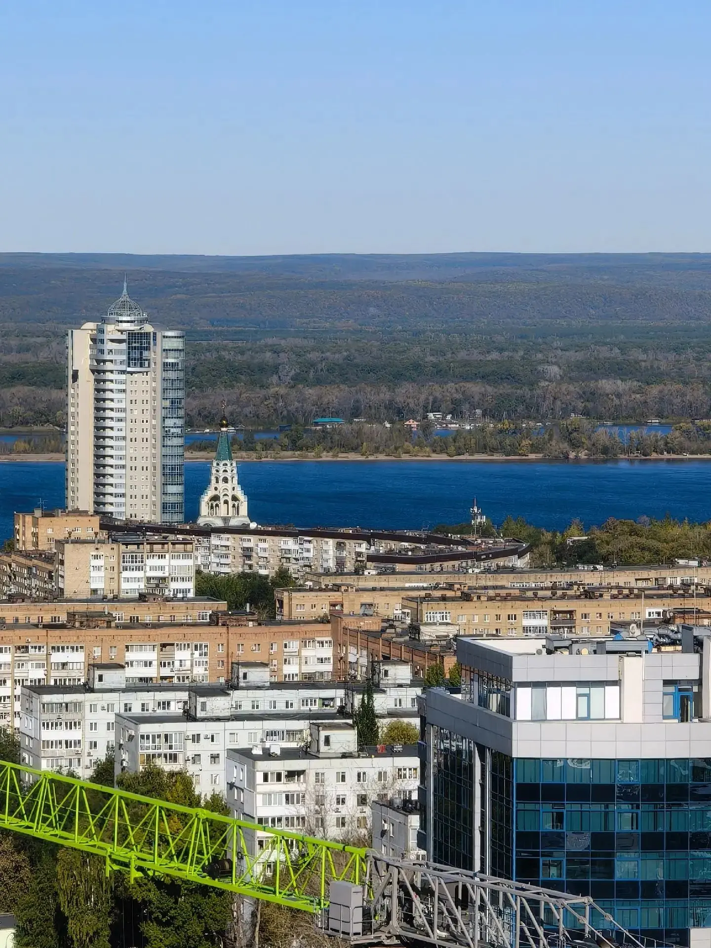 Самара с высоты на Московском шоссе! 💔