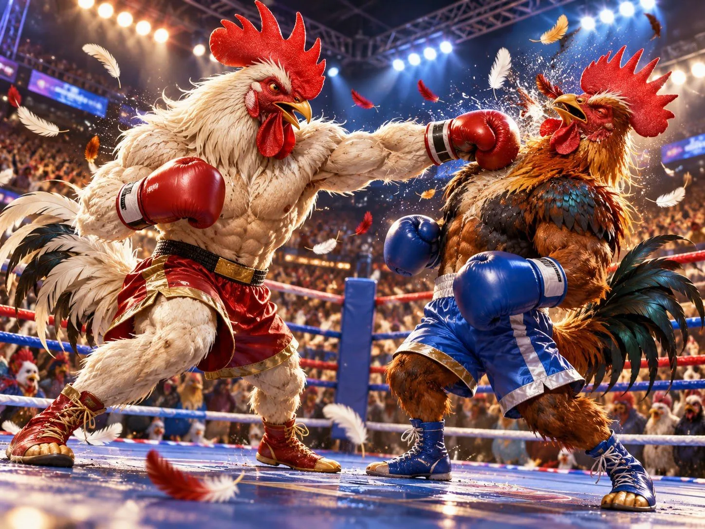 🐓Петушиные бои больше не смотрим: российский суд запретил распространение видео такого...
