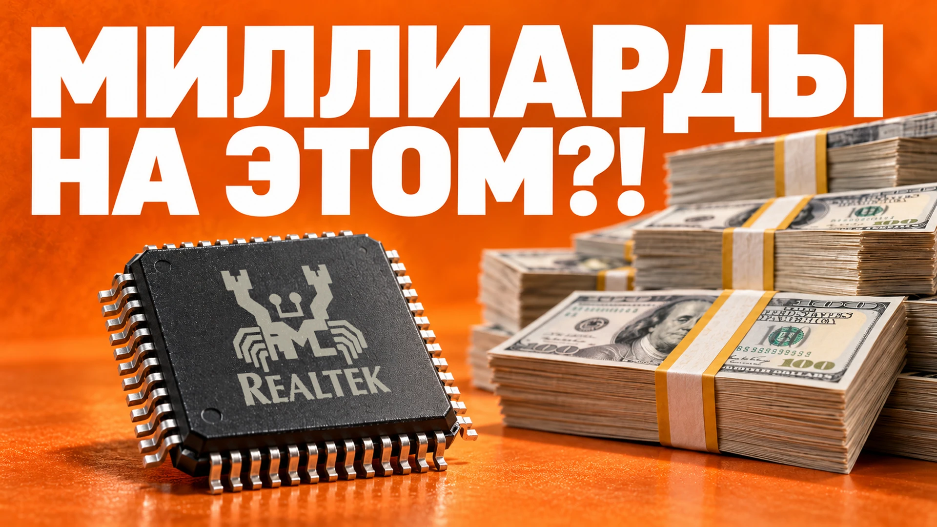 На моем Ютуб-канале вышло новое видео! На этот раз разобрал историю Realtek — компании,...