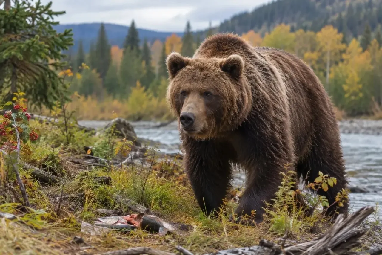 ⚠🐻 В октябре медведи могут стать особенно опасными из-за зажировки