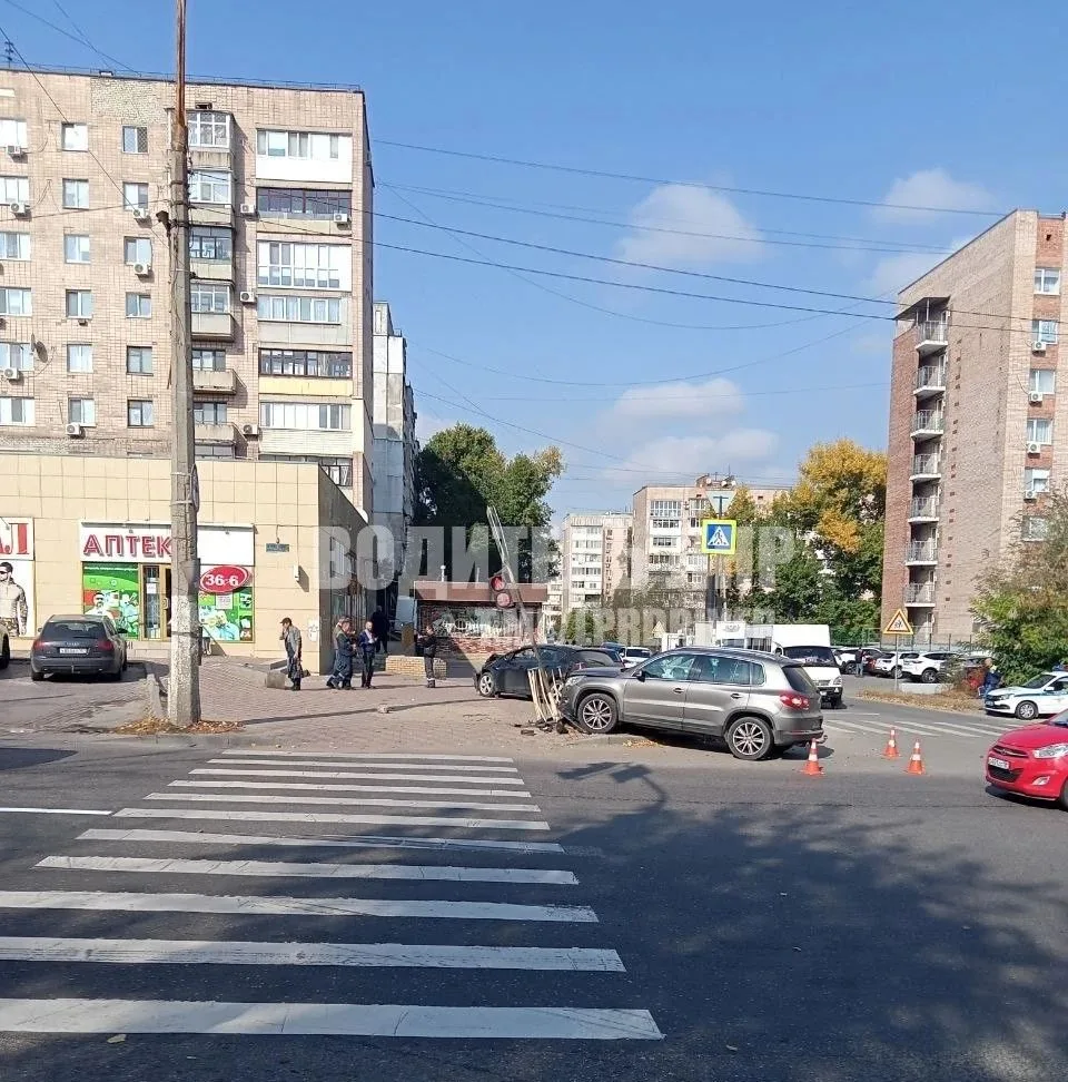 ДТП на Городке в Луганске.