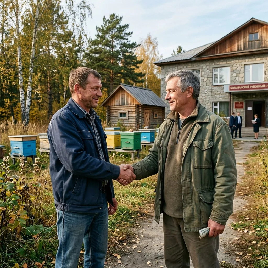 В Новосибирской области прекратили дело о краже 18 ульев