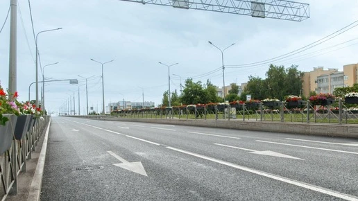 В Петербурге по нацпроекту отремонтировали более 8 км дорог опорной сети