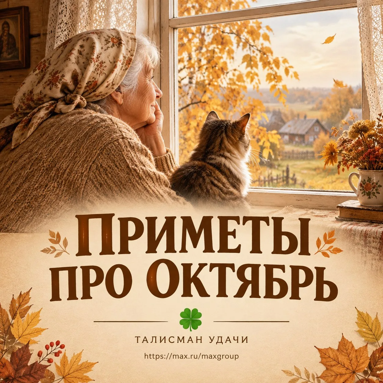 🍁ПРИМЕТЫ ПРО ОКТЯБРЬ — ЧЕГО ЖДАТЬ