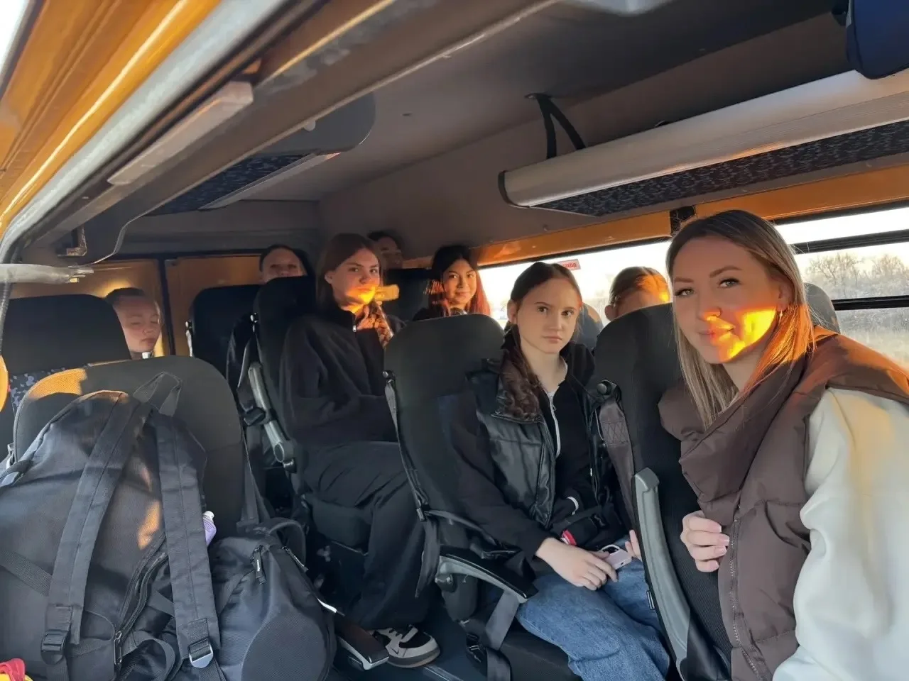 Дорога, новые впечатления и первый большой выезд... 🚌✨