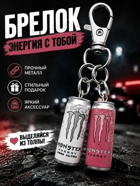 🛍 Миниатюрный брелок в форме напитка