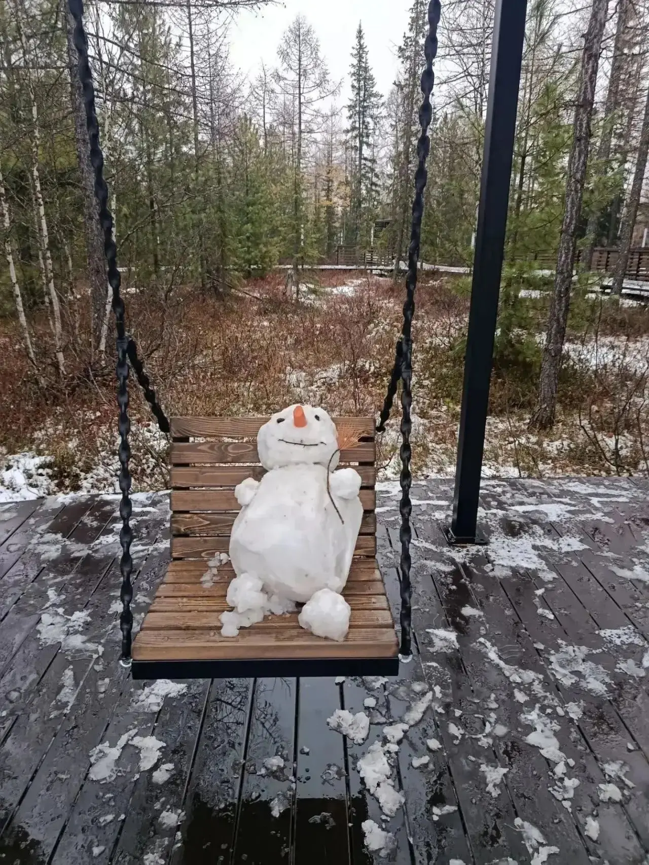 Новоуренгойцы открыли сезон снеговиков ☃️