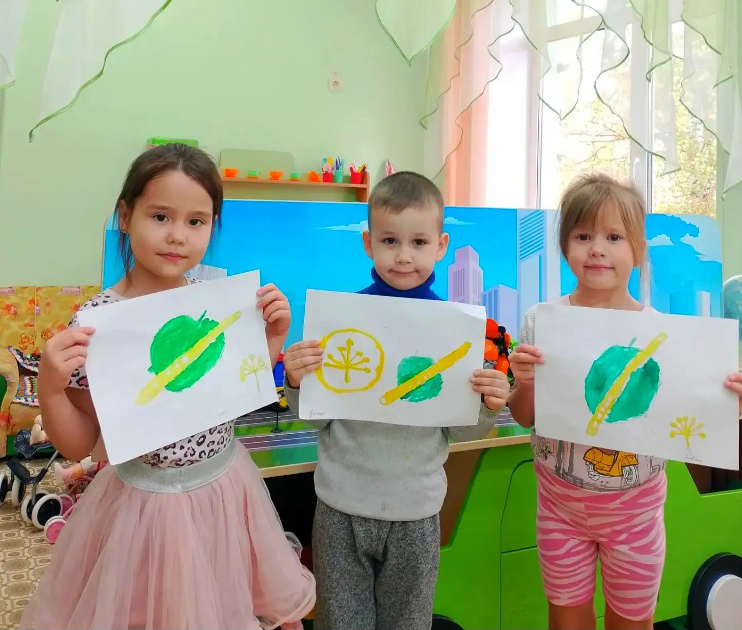 🌿 Мелодия, рожденная ветром: как наши подготовишки рисовали курай… ✨