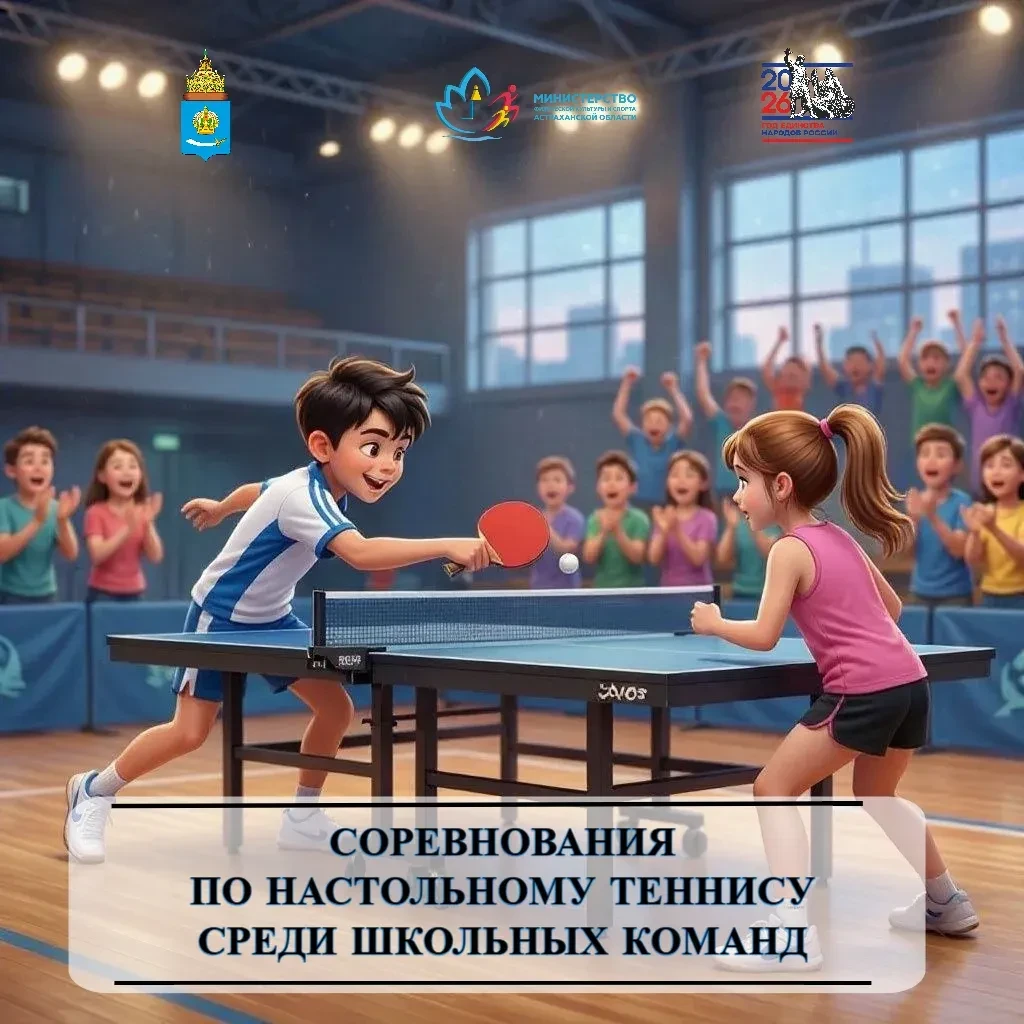 🏓 Соревнования по настольному теннису: пусть победит сильнейшая школьная команда!